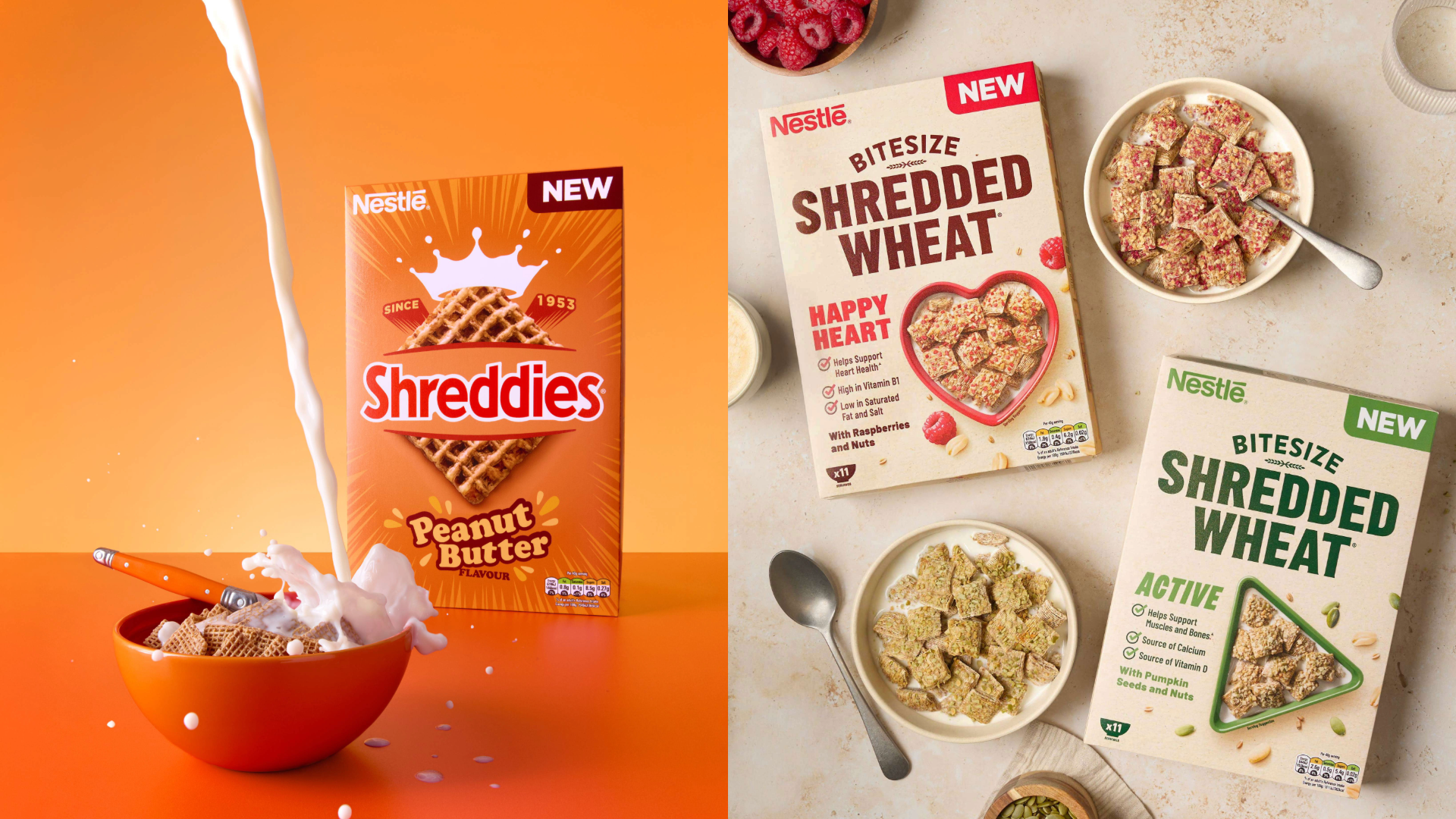 Shreddies Peanut Butter & Shredded Wheat Benefits