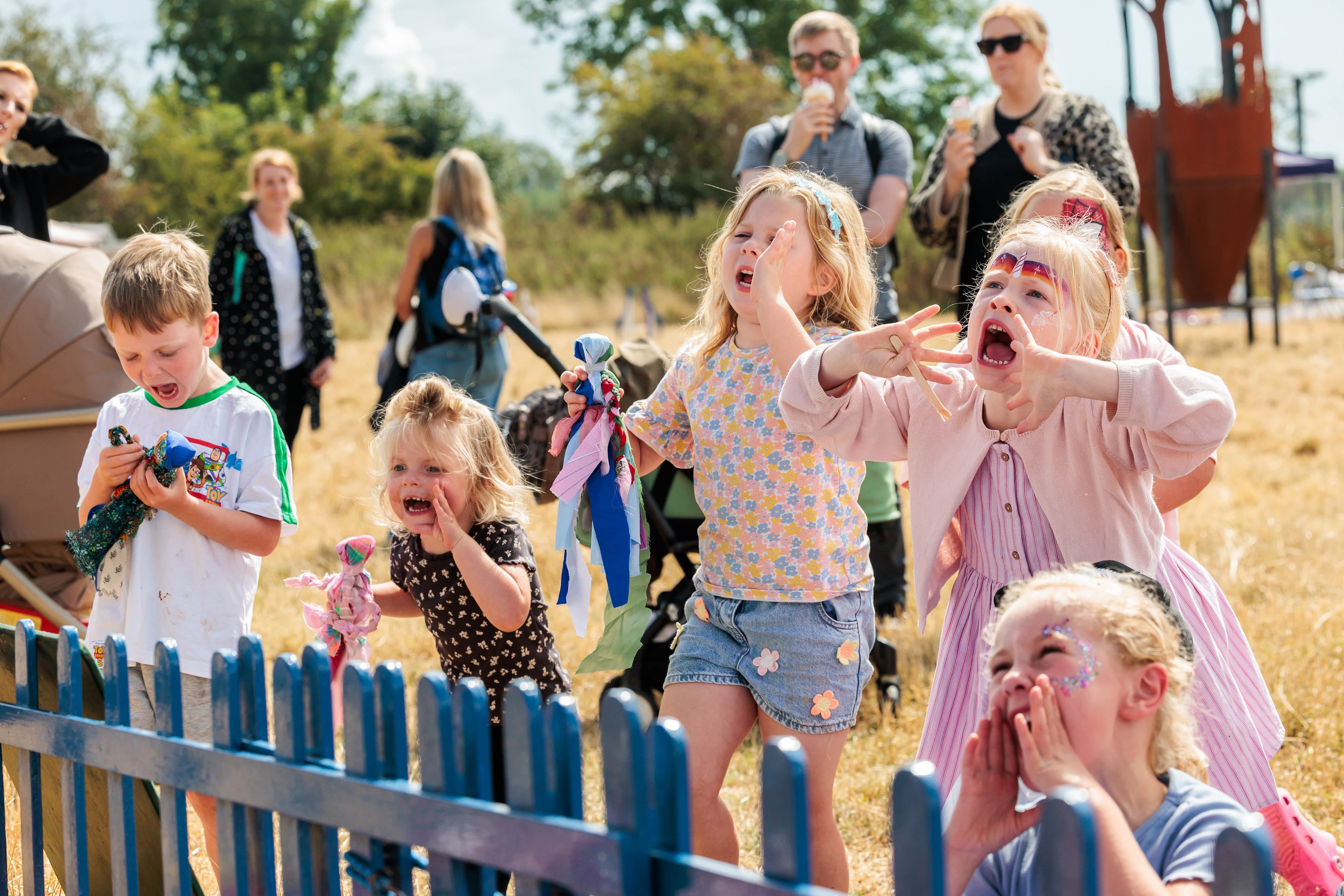 Excited children