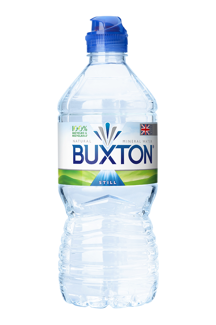 Buxton bottled water 75cl