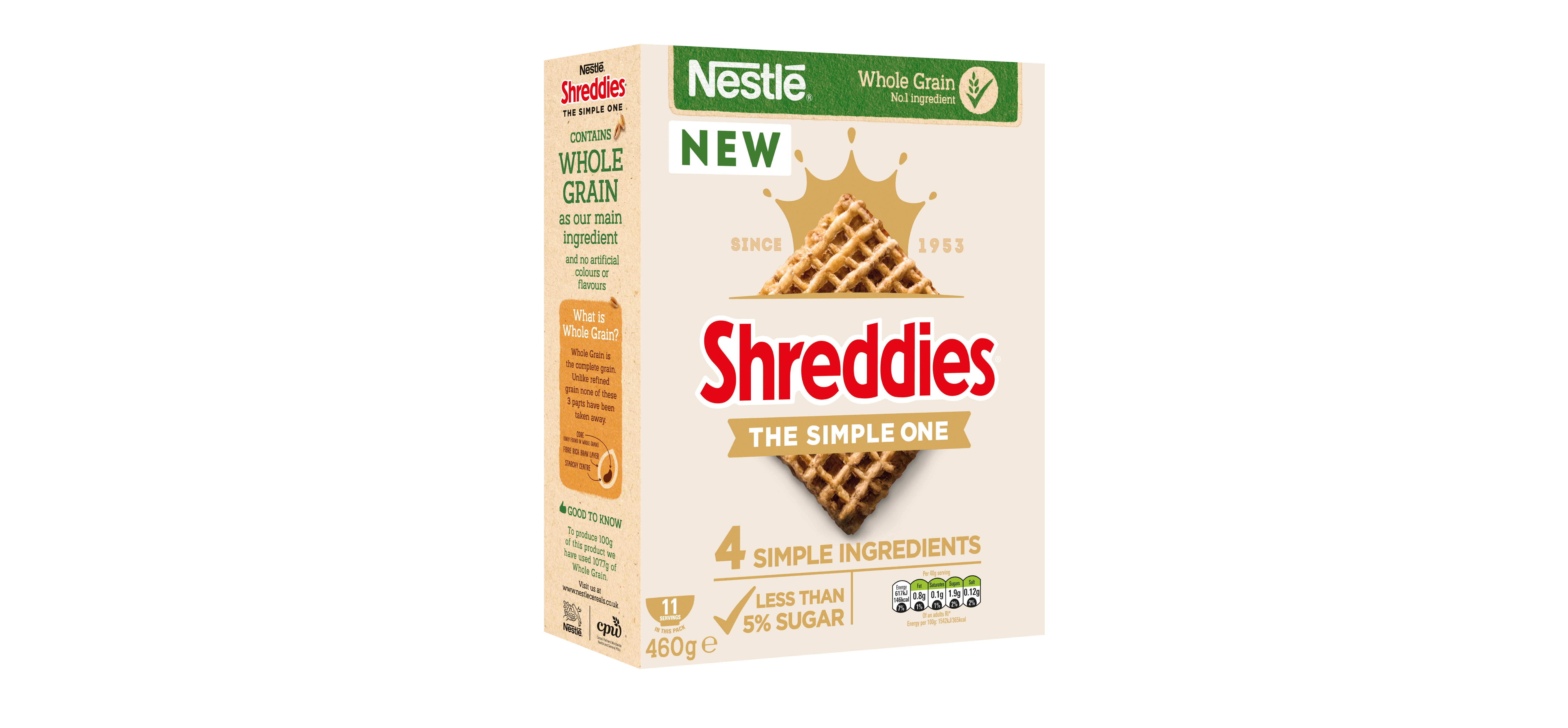 shreddies cereal box