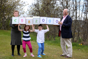 Deirdre O’Donoghue, Nestlé Ireland, Country Manager and Jonathan Irwin, CEO, Jack & Jill Children's Foundation