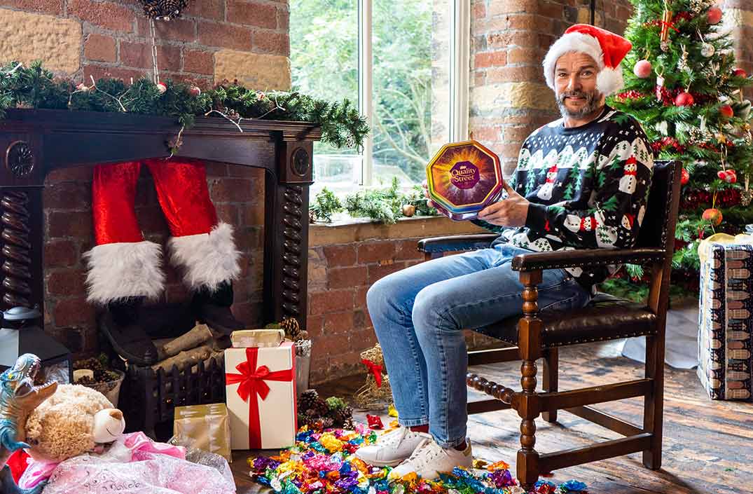 man in chair