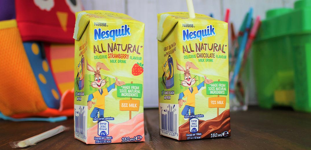 Strawberry and Chocolate Nesquik