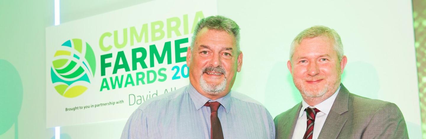 Cumbria farming awards Adam and Euan