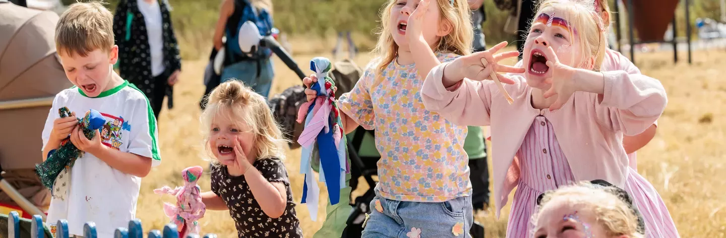 Excited children