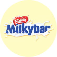 Milkybar logo round