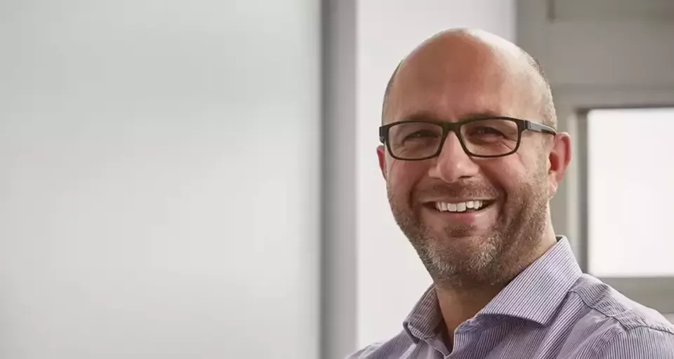 man smiling