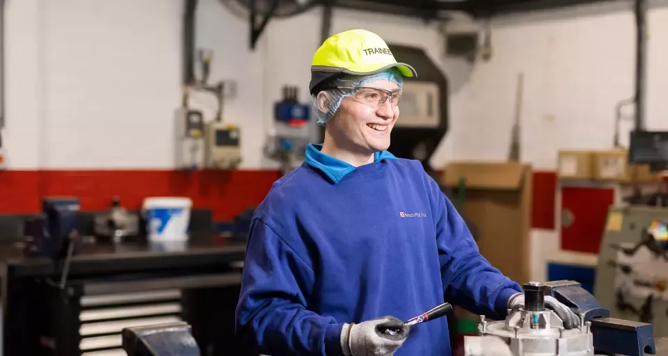 engineer in factory