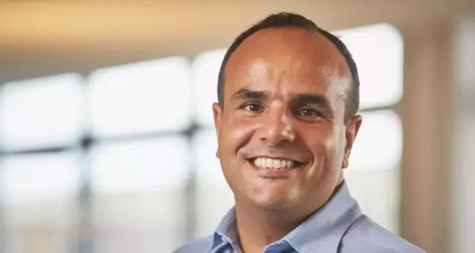 man smiling