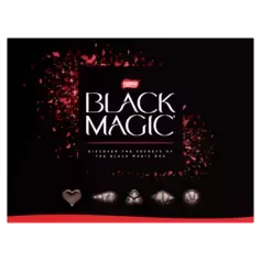Box of Black Magic chocolates