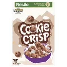 Box of Cookie Crisp cereal