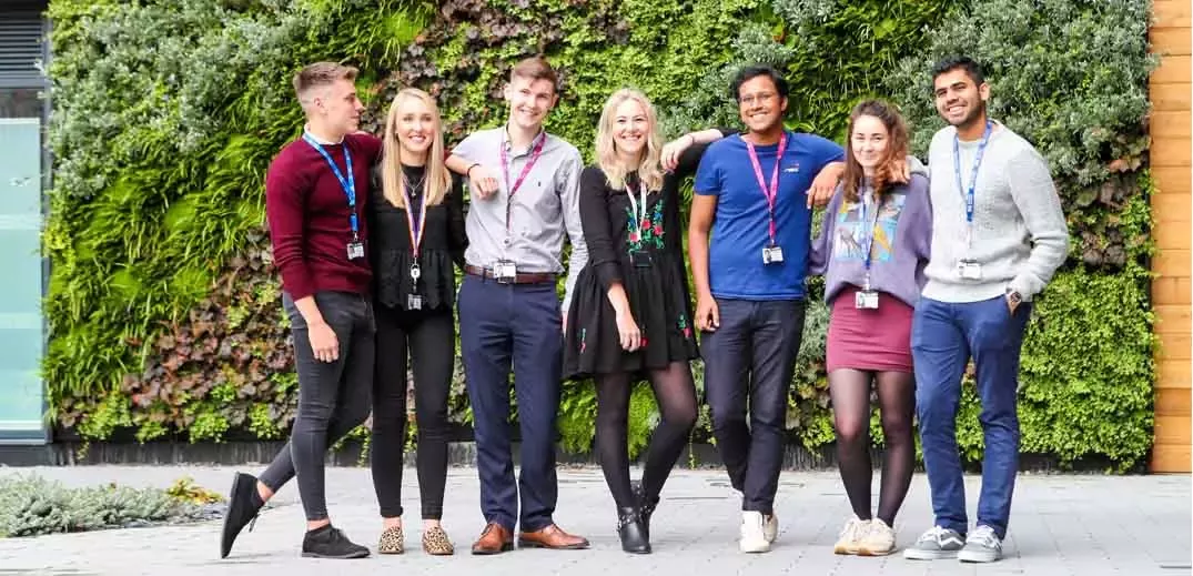 young people from nestle academy