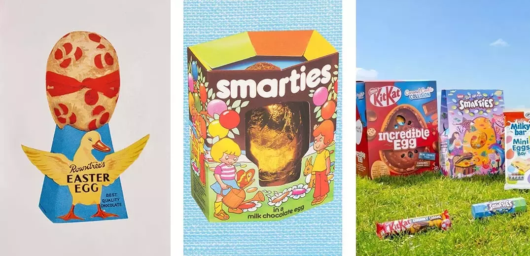 Nestlé chocolate eggs through the ages