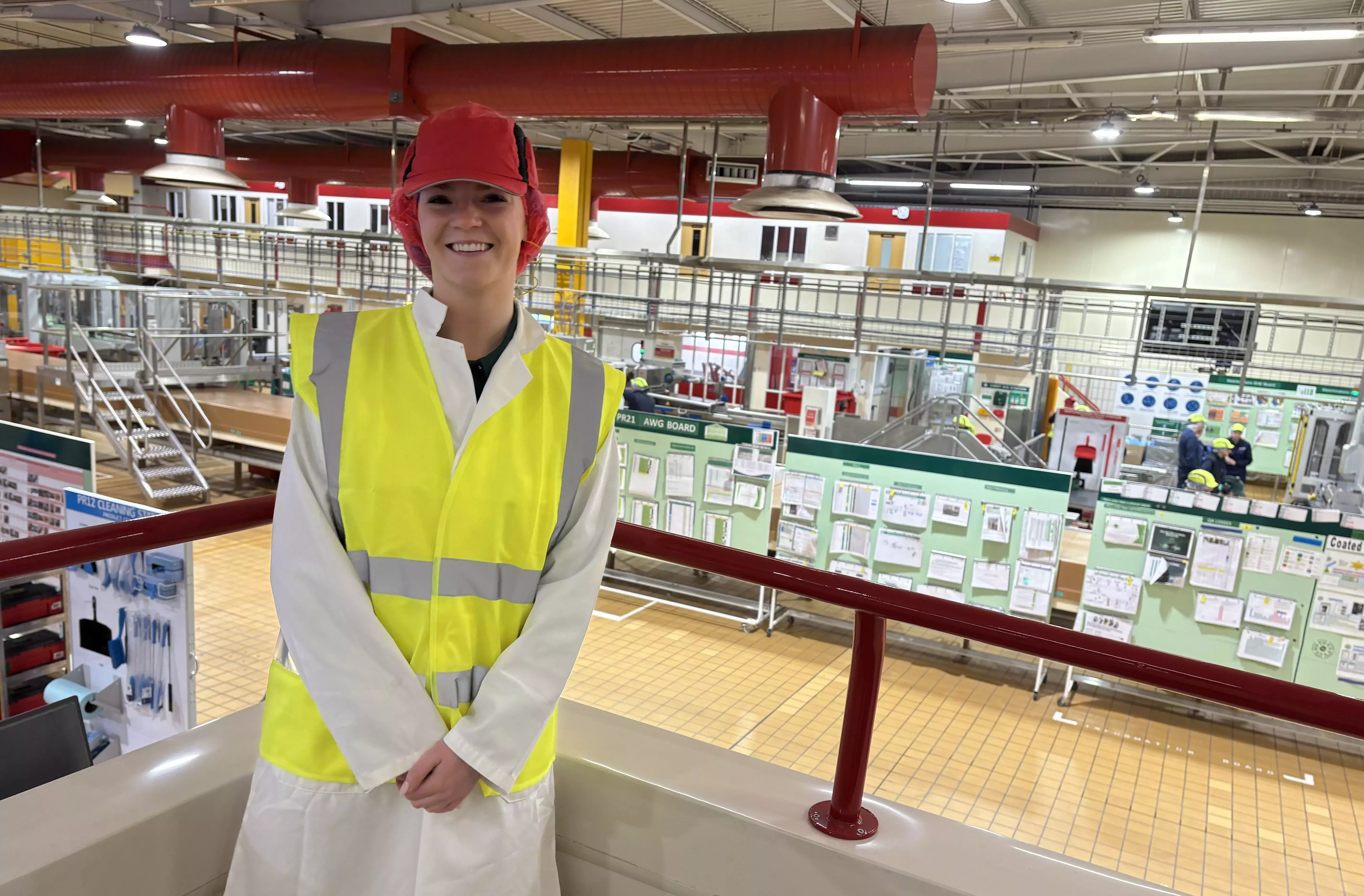 Kate Dearden MP at Nestlé Halifax factoryactory
