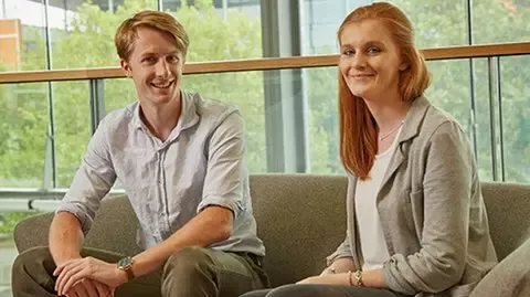 Nestlé employees in the office