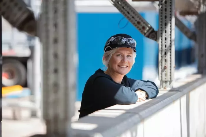 colleague smiling
