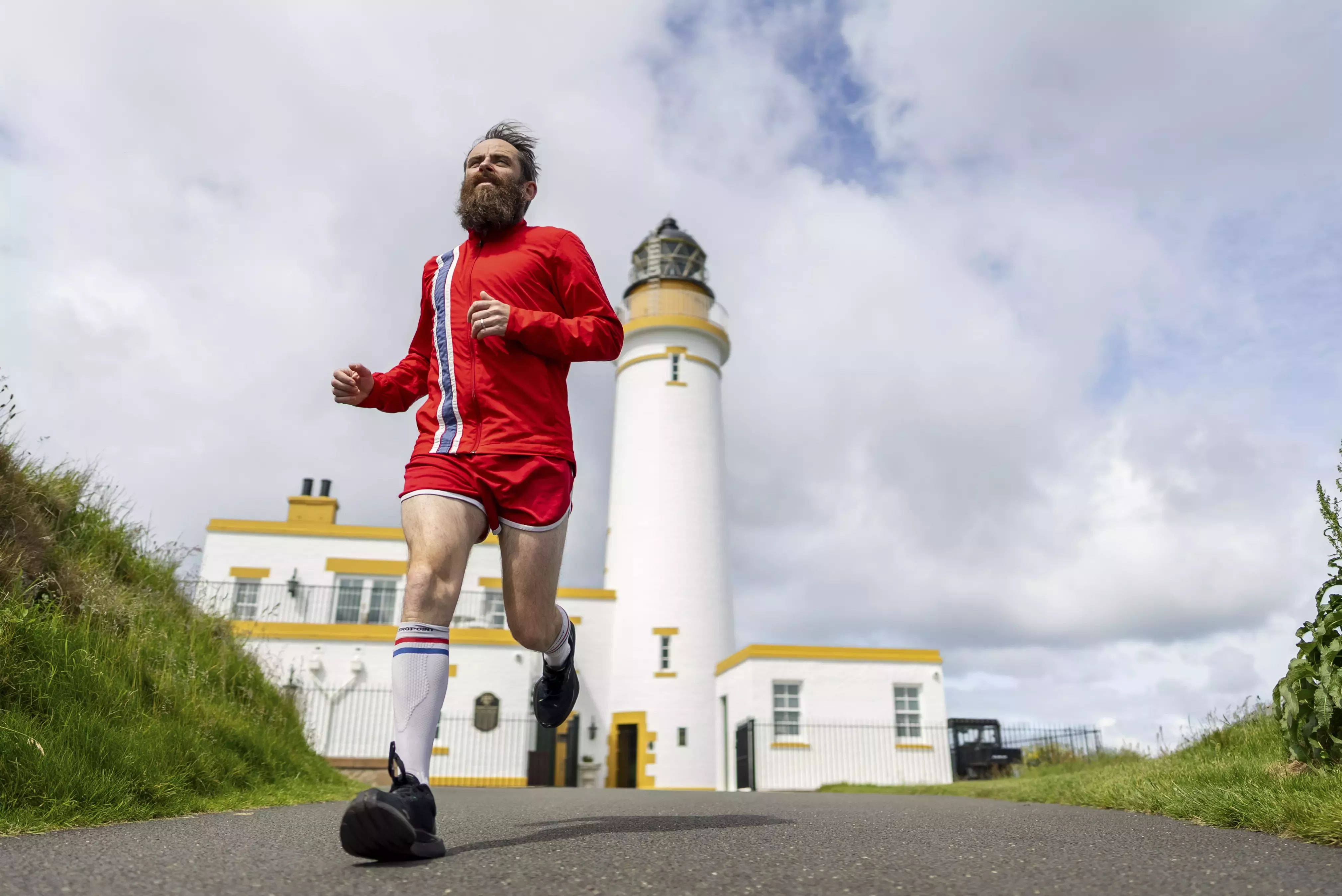 Rob Pope running