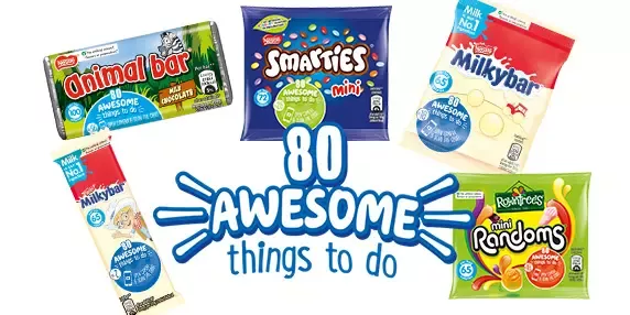 80 awesome things to do on pack promotion