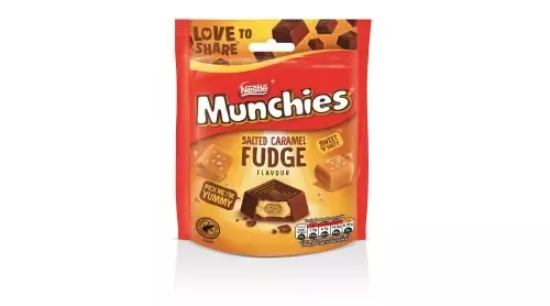 Munchies salted caramel fudge