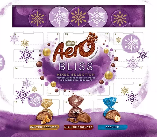 Aero Bliss mixed selection advent calendar