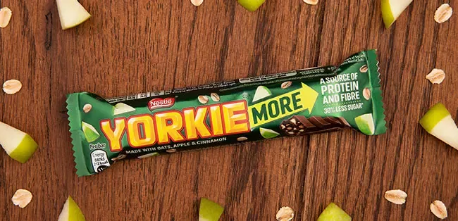 Yorkie MORE Apple, Oatmeal and Cinnamon flavor
