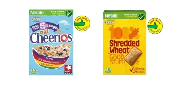 change4Life on cereals pack promotion