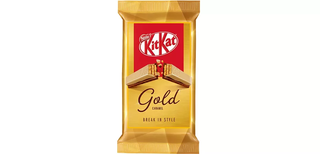 KitKat Gold Caramel pack