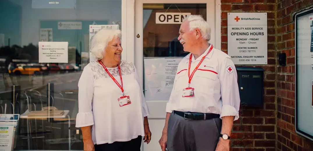 members of the Red Cross