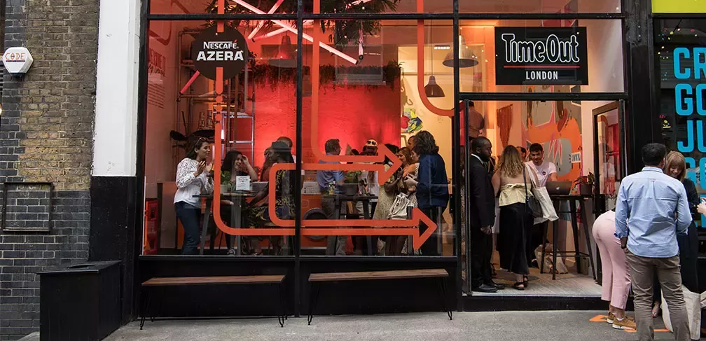 nescafe azera time out london