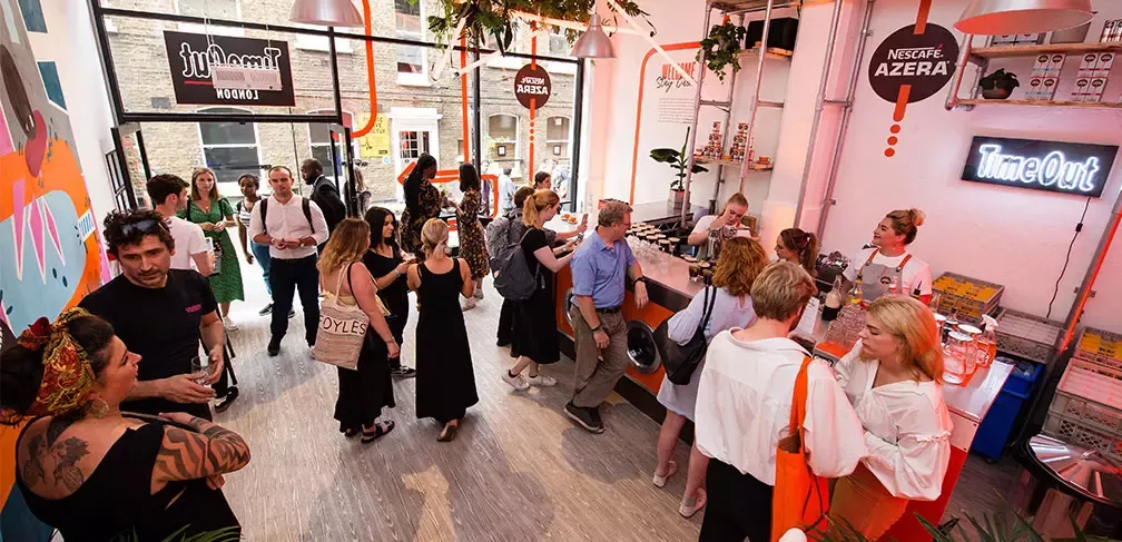 nescafe azera visitors