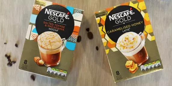 nescafe frothy coffee honey and toffee cover