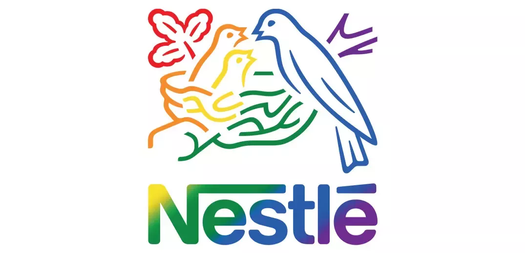 Nestlé’s UK &amp; Ireland LGBT+ Network logo
