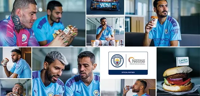 Nestlé Professional UK&amp;I announce partnership with Manchester City Football Club