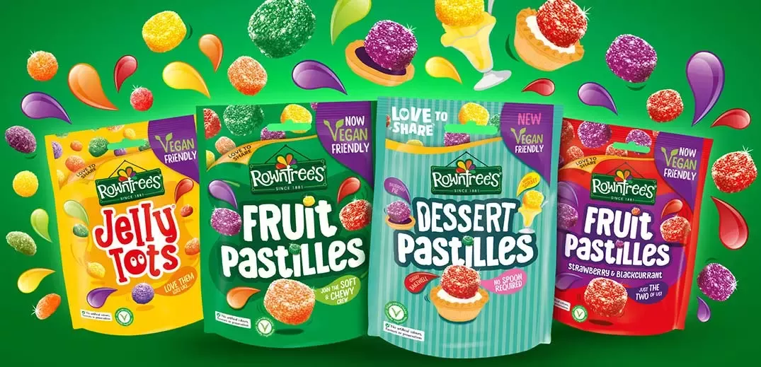 rowntrees colored bundles
