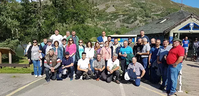 spanish farmers visit cumbria main group photo